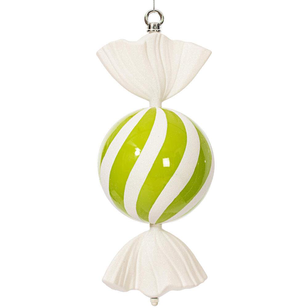 Vickerman 13" Round Swirl Candy