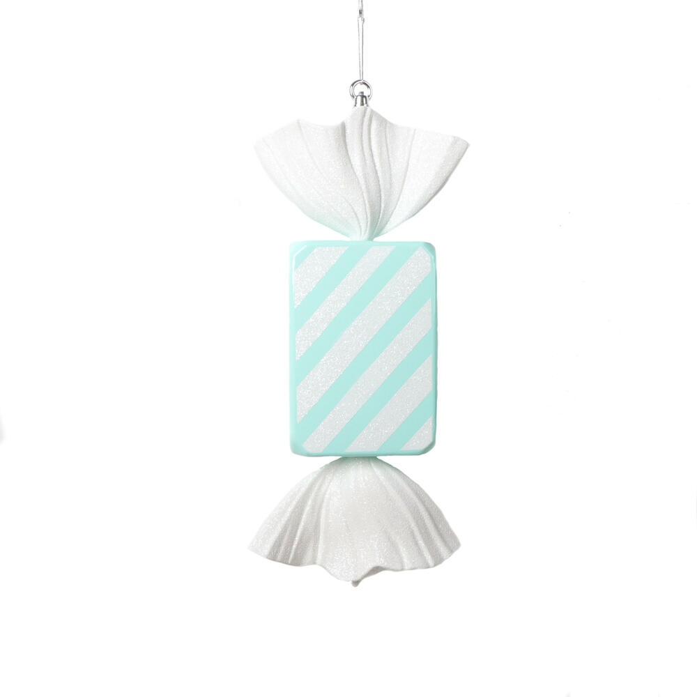 Vickerman 18.5" Rectangle Striped Candy Ornament