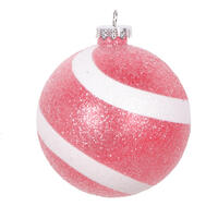 Vickerman 4" Sugar Glitter Ball Ornament