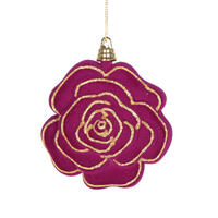 Vickerman 4" Flower Ornament