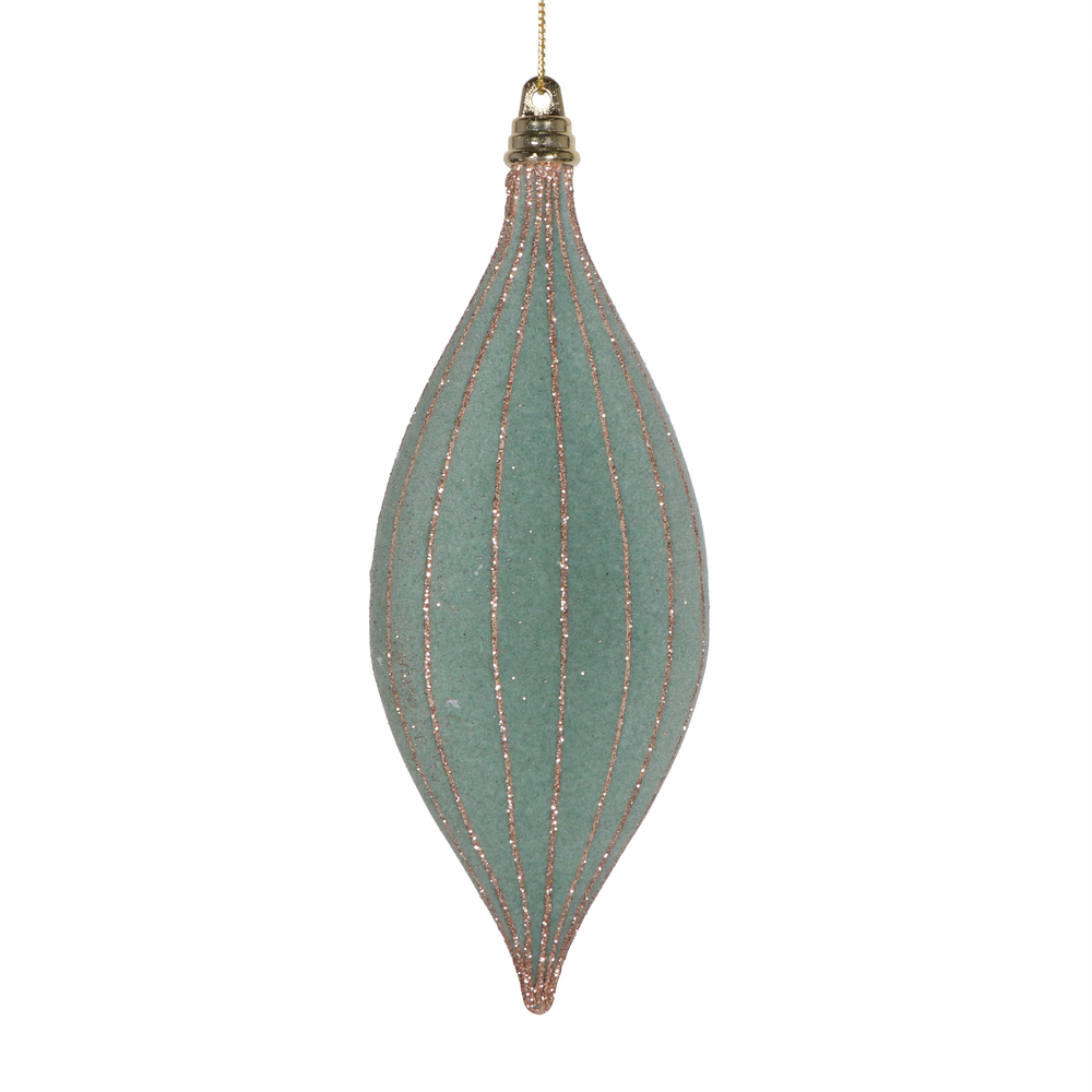 Vickerman 7" Shuttle Stripe Ornament