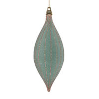 Vickerman 7" Shuttle Stripe Ornament