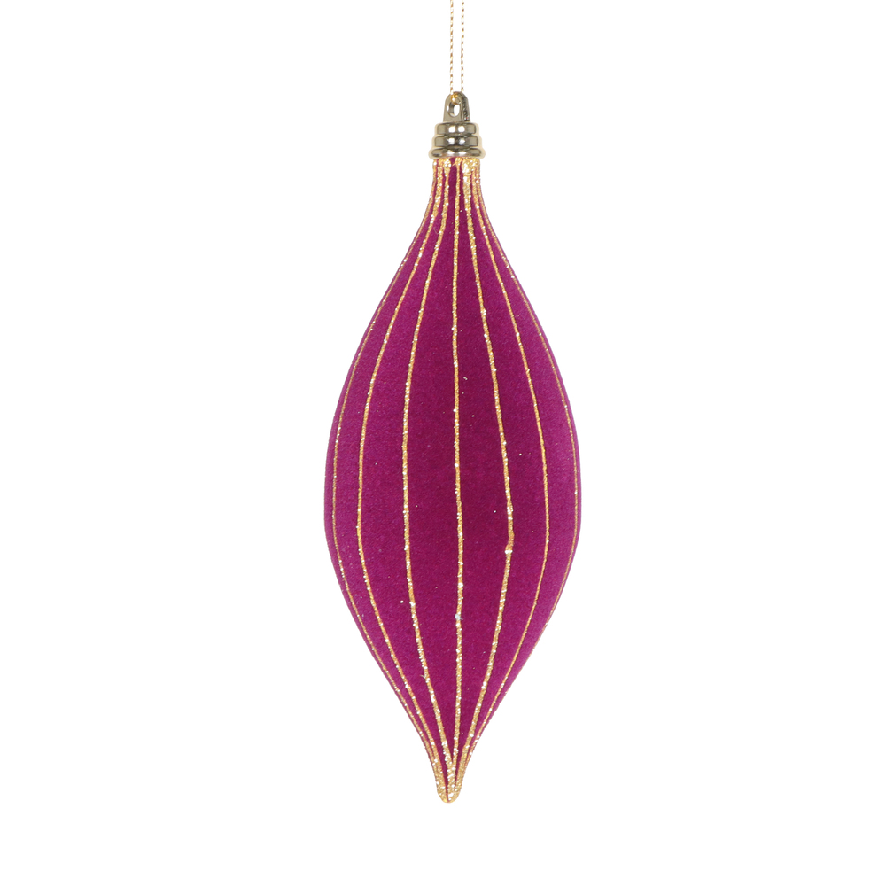 Vickerman 7" Shuttle Stripe Ornament