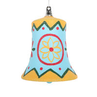 Vickerman Light Blue Hand-Painted Ornament
