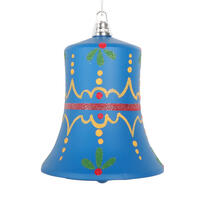 Vickerman Blue Hand-Painted Ornament