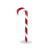 Vickerman Standing Red and White Candy Cane