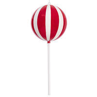 Vickerman 23.6" Enamel Round Lollipop Ornament