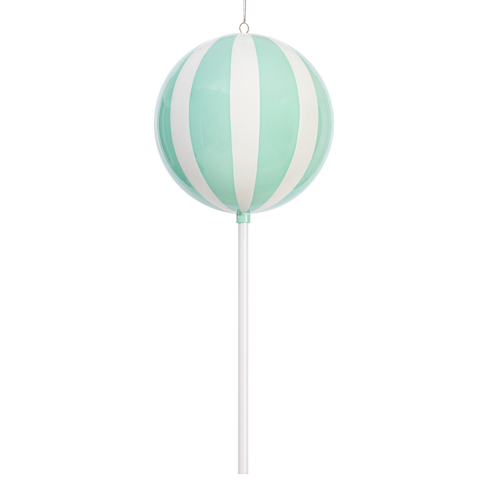Vickerman 23.6" Enamel Round Lollipop Ornament