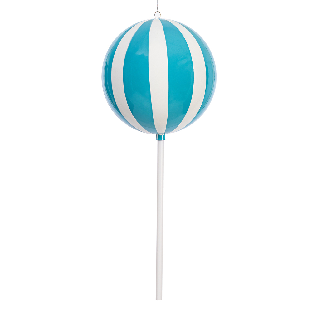 Vickerman 23.6" Enamel Round Lollipop Ornament