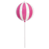 Vickerman 23.6" Enamel Round Lollipop Ornament