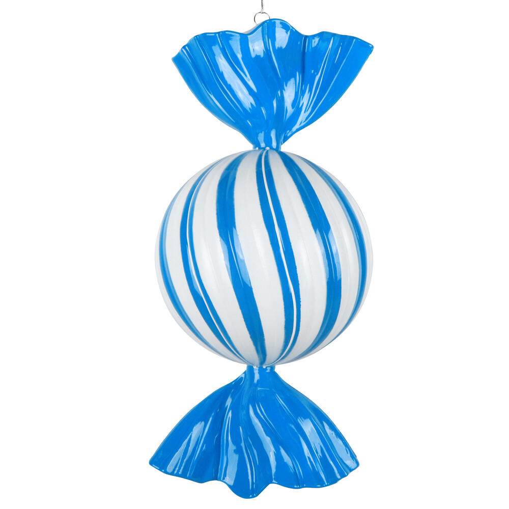 Vickerman 13" Enamel Swirl Candy Ornament
