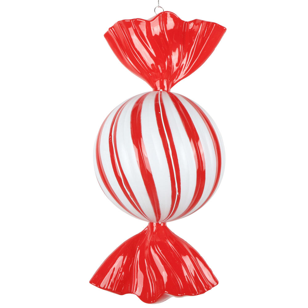 Vickerman 13" Enamel Swirl Candy Ornament