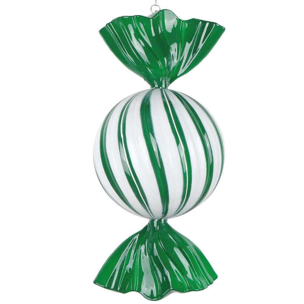 Vickerman 13" Enamel Swirl Candy Ornament