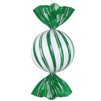 Vickerman 13" Enamel Swirl Candy Ornament