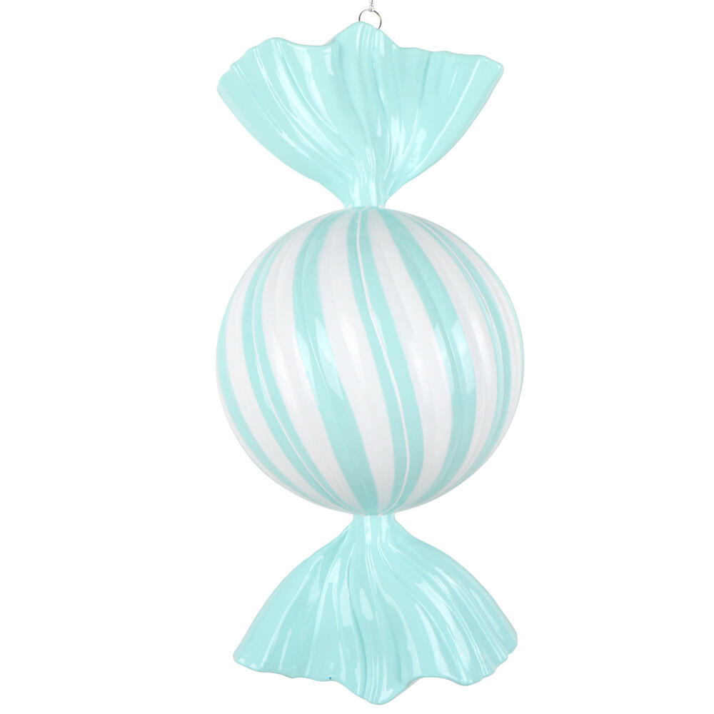 Vickerman 13" Enamel Swirl Candy Ornament