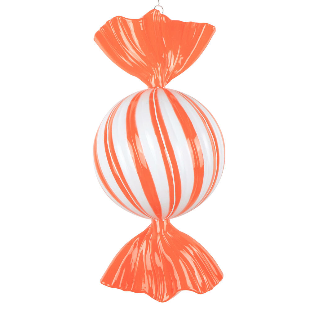Vickerman 13" Enamel Swirl Candy Ornament
