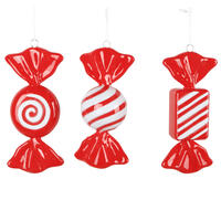 Vickerman Enamel Candy Assortment Ornament