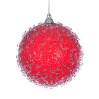 Vickerman Icy Sugar Ball Ornament