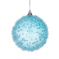Vickerman Icy Sugar Ball Ornament