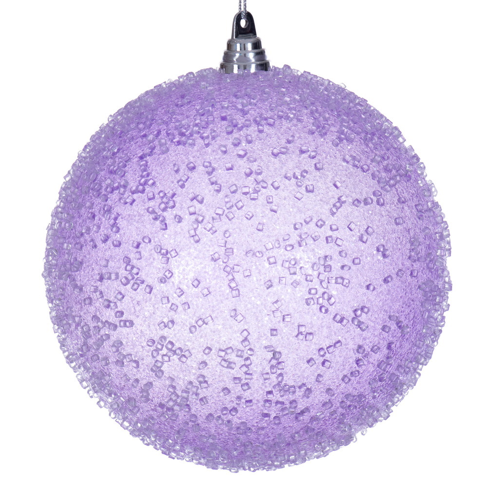 Vickerman Icy Sugar Ball Ornament
