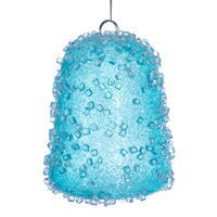 3.5" Icy Sugar Gum Drop Ornament 3/Bag