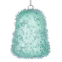 3.5" Icy Sugar Gum Drop Ornament 3/Bag