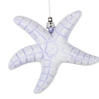 Starfish Glitter Ornament