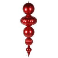 Vickerman 54" UV Candy Apple Finial Ornament