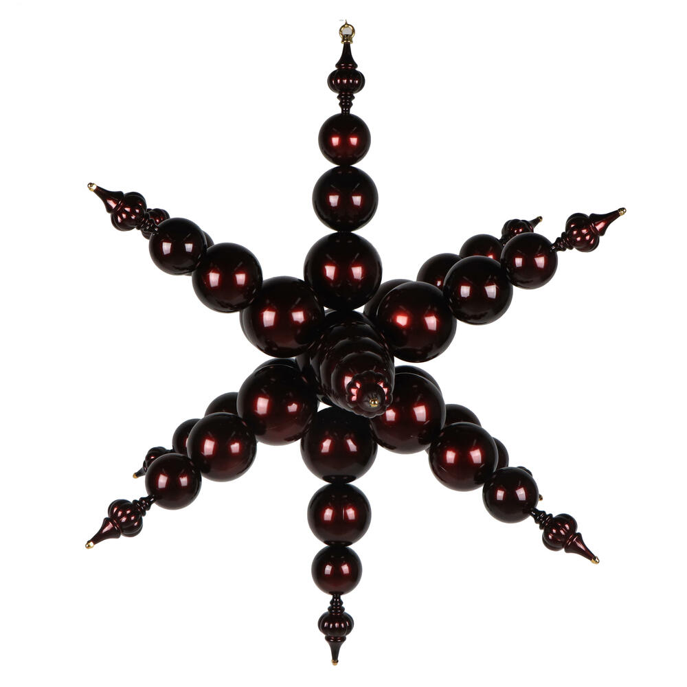 39" UV Candy Starburts Finial Ornament
