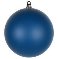 10" Slate Blue Eggshell Ball Ornament