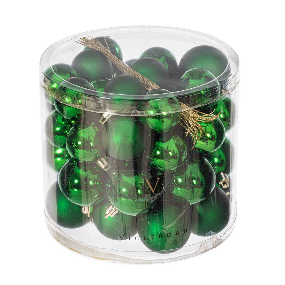 Vickerman Multi-Colored Shiny and Matte Ball Ornament