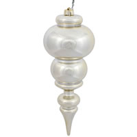 14" Champagne Shiny Finial UV Drilled