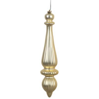 14" Champagne Matte Fn Drop UV Dril 2/Bg