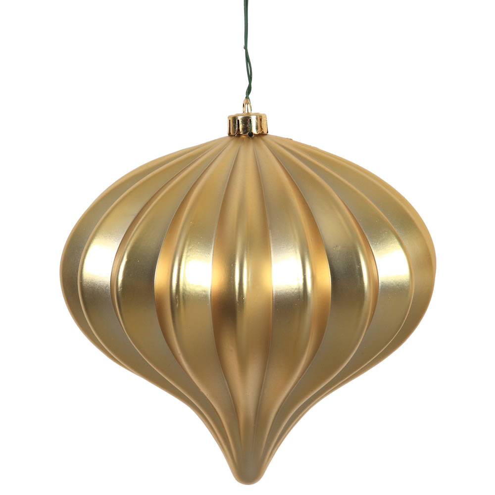 Vickerman 5.7" Onion Christmas Ornament UV