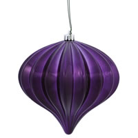 Vickerman 5.7" Onion Christmas Ornament UV