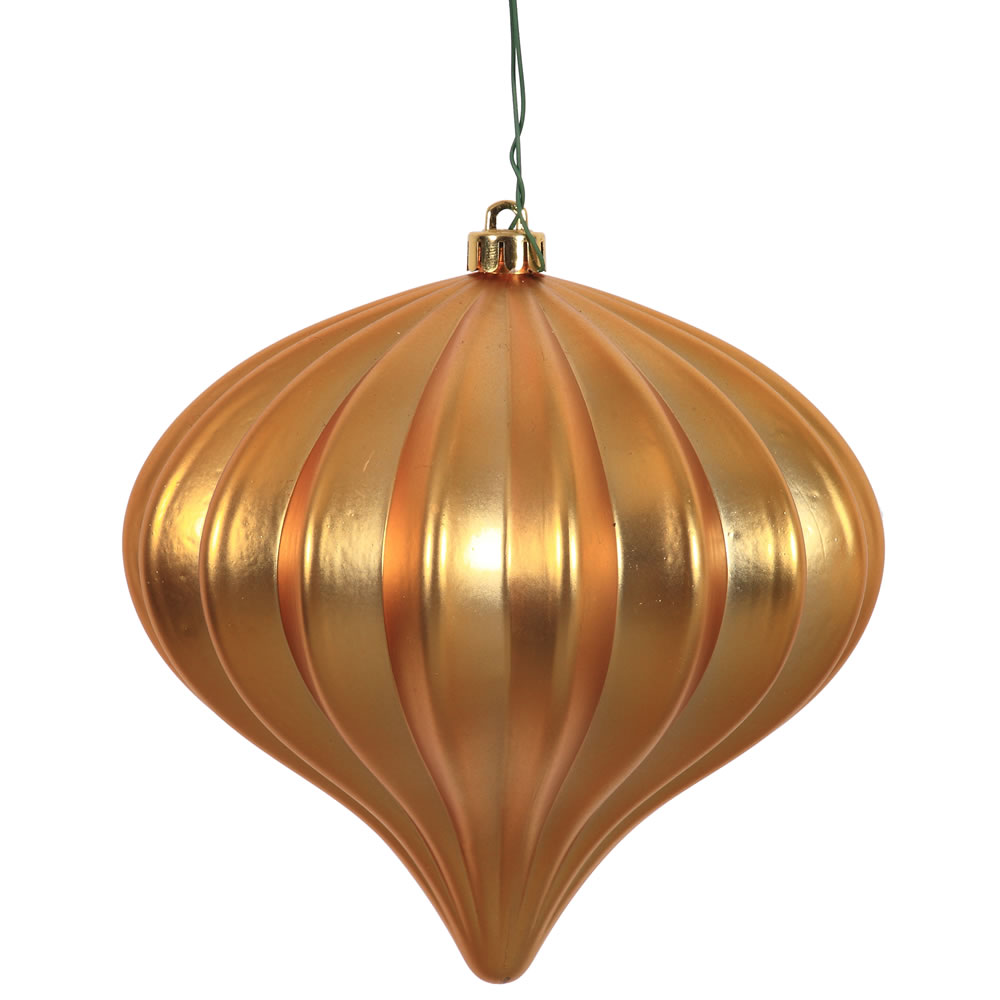 Vickerman 5.7" Onion Christmas Ornament UV