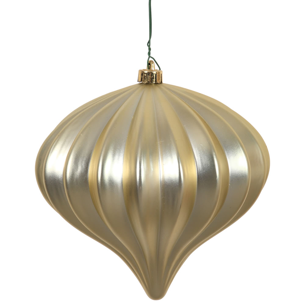 Vickerman 5.7" Onion Christmas Ornament UV
