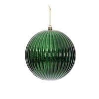6" Midnt Green Mercury Lined Ball 4/Bag