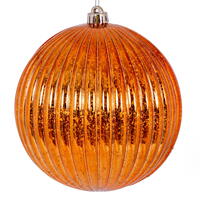 Vickerman 4" Shiny Mercury Lined Ball Ornament