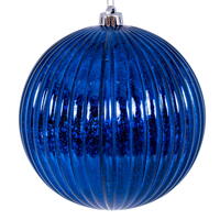 6" Midnt Blue Mercury Lined Ball 4/Bag