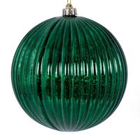 4" Midnt Green Mercury Lined Ball 6/Bag