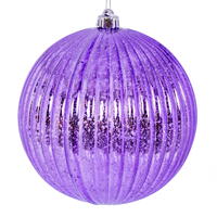 4" Lavender Mercury Lined Ball 6/Bag