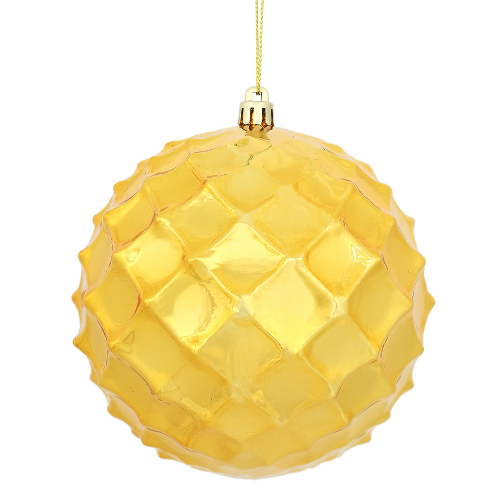 Vickerman Shiny Diamond Bauble Christmas Ornament