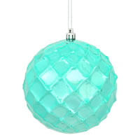Vickerman Shiny Diamond Bauble Christmas Ornament