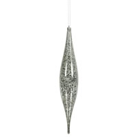 13" Pewter Mercury Rain Drop 2/Bg