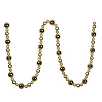 9' Champagne Assorted Ball Garland