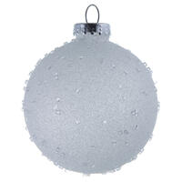 Vickerman Ice Ball Ornament