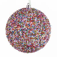 Vickerman Beaded Ball Ornament