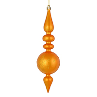 Vickerman 10" Candy Glitter Snowflake Finial Ornament
