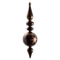 Vickerman 10" Candy Glitter Snowflake Finial Ornament